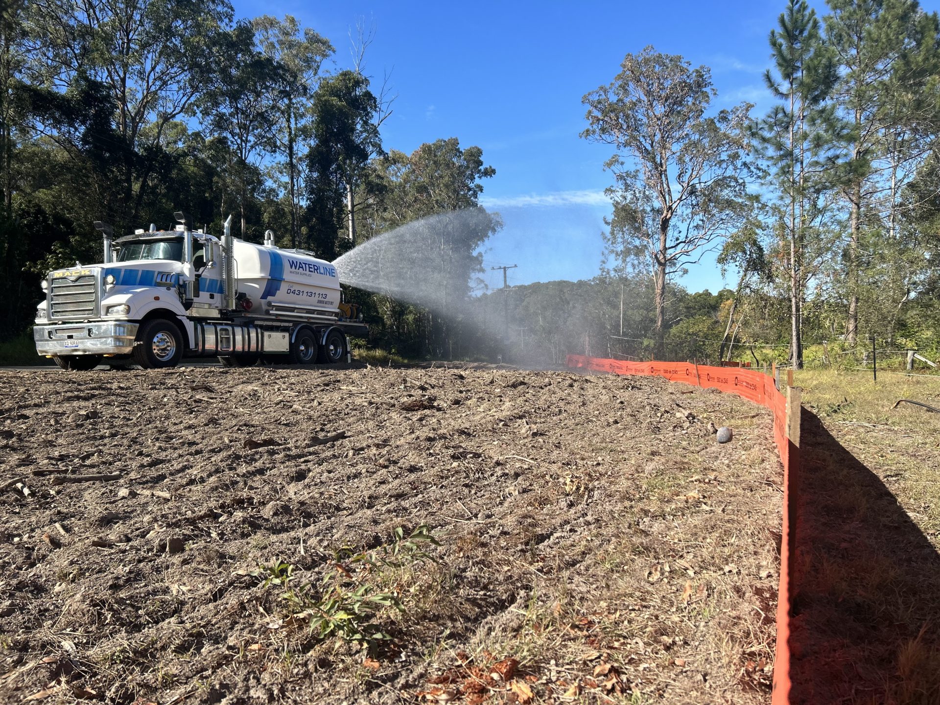 Landscape Watering, Watercart Wet hire Water Delivery, water cart Hire Gold Coast, Scenic Rim